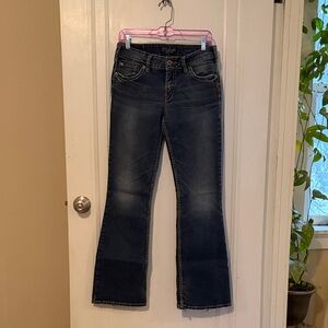 Silver Jeans Dark Blue Flare Women's Jeans